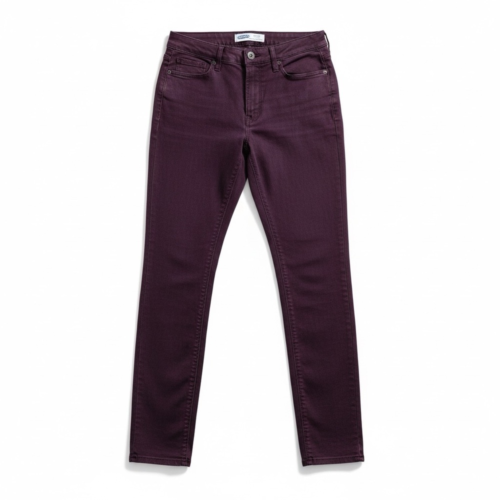 Old Navy Sateen Rockstar High Rise Super Skinny Jeans Cotton-Lyocel-Spandex
